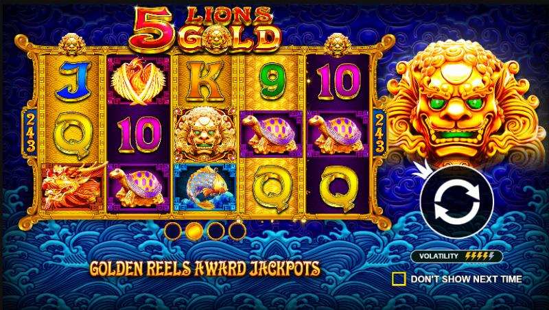 Why These Casinos Are Perfect for 5 Lions Gold